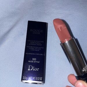 Dior Rouge Dior Forever Lipstick: 300 nude style velvet REFILL NO TOP